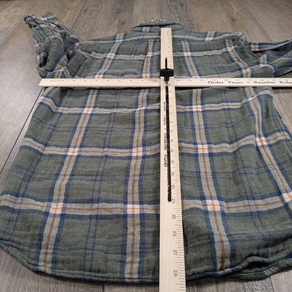 J. Crew Green and Blue Casual Button Down Shirt - Picture 6 of 9